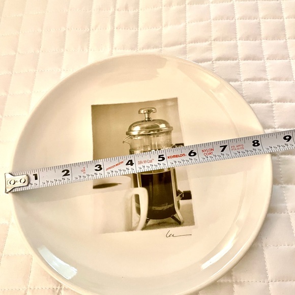 Lea Murphy Whiny Dog Press, Coffee Press Plates, Set of 4, sepia tone - Picture 4 of 6